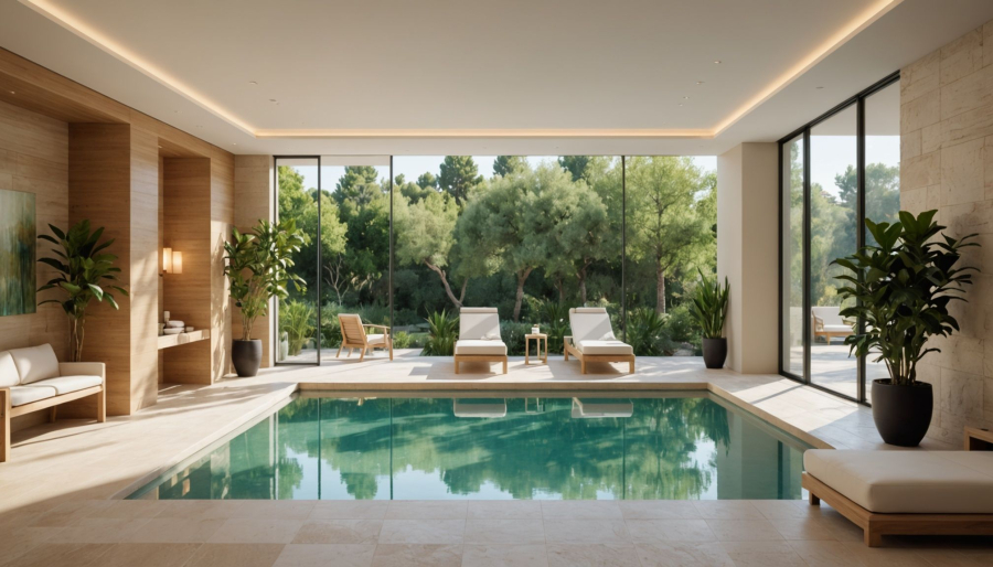 Spa und wellnessbereich in fréjus: entspannung im holiday green